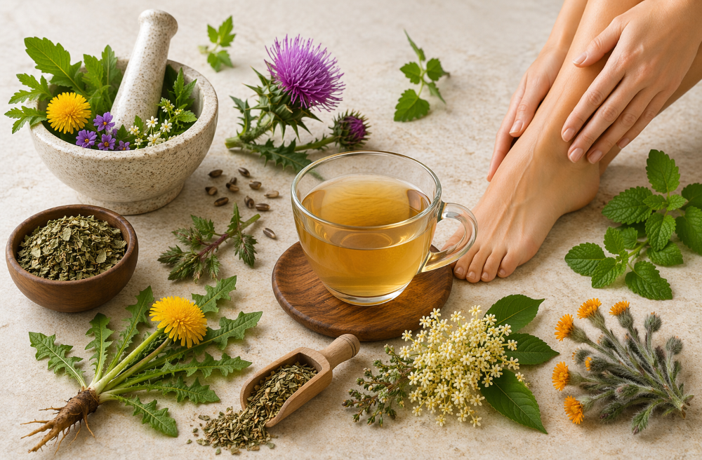 Ritenzione idrica a depurazione: integratori naturali di supporto